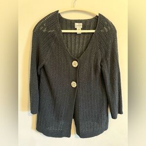 Chico’s Cardigan - Silk & Cotton - Size 1